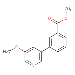 Methyl 3-(5-methoxypyridin-3-yl)benzoate
