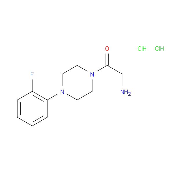 2-Amino-1-[4-(2-fluorophenyl)piperazin-1-yl]ethan-1-one hydrochloride
