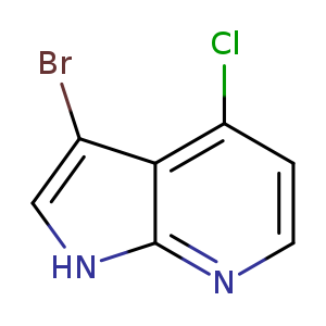 1H-Pyrrolo[2,3-b]Pyridine, 3-Bromo-4-Chloro-