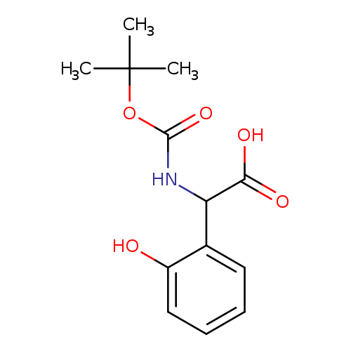 2-{[(tert-butoxy)carbonyl]amino}-2-(2-hydroxyphenyl)acetic acid