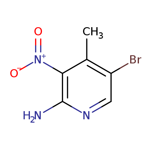 2-Pyridinamine, 5-bromo-4-methyl-3-nitro-