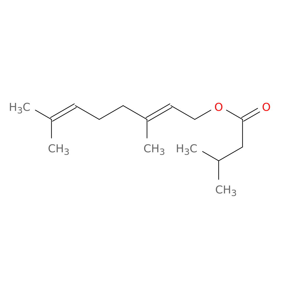 Geranyl isovalerate