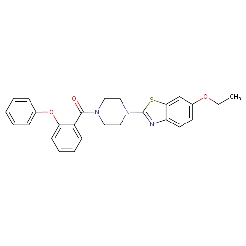 6-ethoxy-2-[4-(2-phenoxybenzoyl)piperazin-1-yl]-1,3-benzothiazole