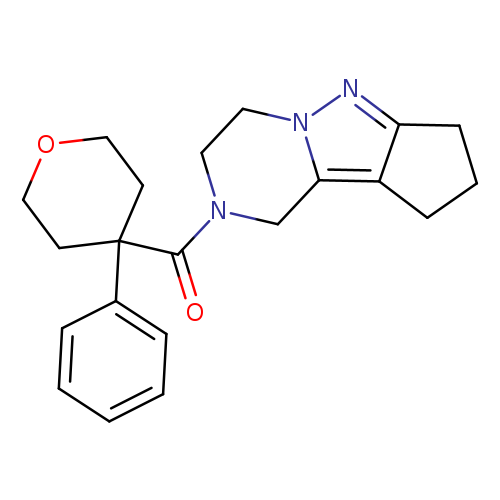 11-(4-phenyloxane-4-carbonyl)-7,8,11-triazatricyclo[6.4.0.0^{2,6}]dodeca-1,6-diene