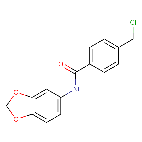 N-(benzo[d][1,3]dioxol-5-yl)-4-(chloroMethyl)benzaMide