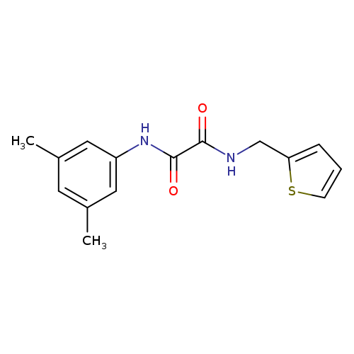 N'-(3,5-dimethylphenyl)-N-[(thiophen-2-yl)methyl]ethanediamide