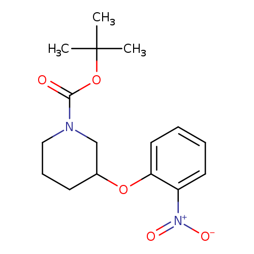 tert-Butyl 3-(2-nitrophenoxy)piperidine-1-carboxylate