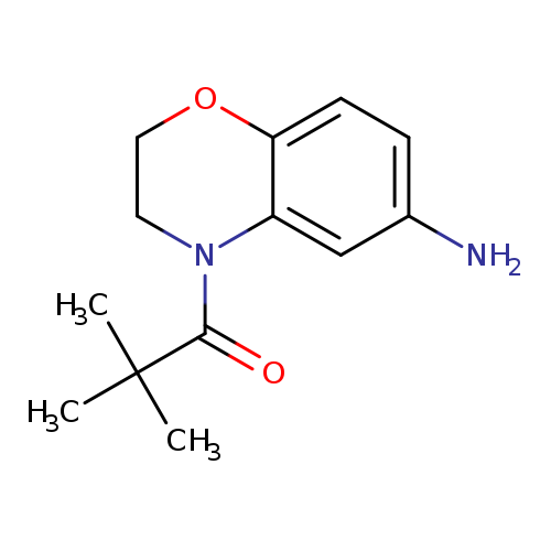 1-(6-amino-3,4-dihydro-2H-1,4-benzoxazin-4-yl)-2,2-dimethylpropan-1-one