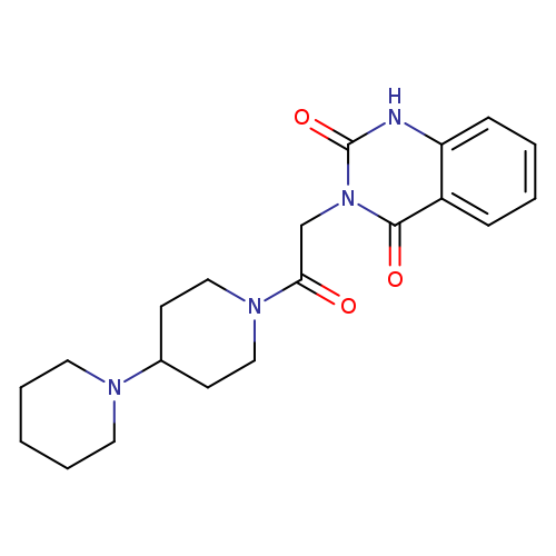 3-(2-{[1,4'-bipiperidine]-1'-yl}-2-oxoethyl)-1,2,3,4-tetrahydroquinazoline-2,4-dione