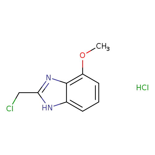 2-(chloromethyl)-4-methoxy-1H-1,3-benzodiazolehydrochloride