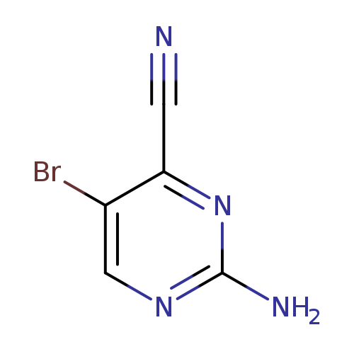2-Amino-5-bromo-4-pyrimidinecarbonitrile