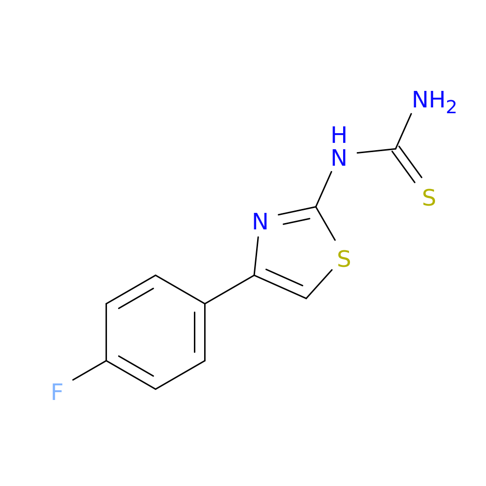 [4-(4-fluorophenyl)-1,3-thiazol-2-yl]thiourea