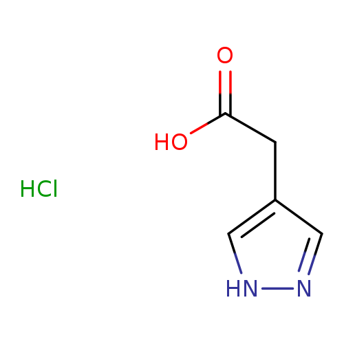 2-(1H-pyrazol-4-yl)acetic acid hydrochloride