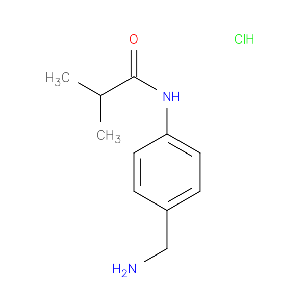 N-[4-(Aminomethyl)phenyl]-2-methylpropanamide hydrochloride