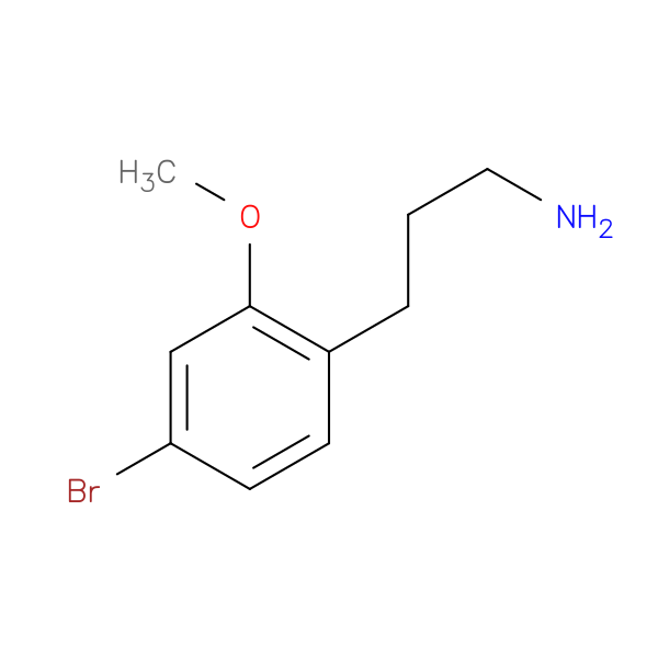 3-(4-bromo-2-methoxyphenyl)propan-1-amine