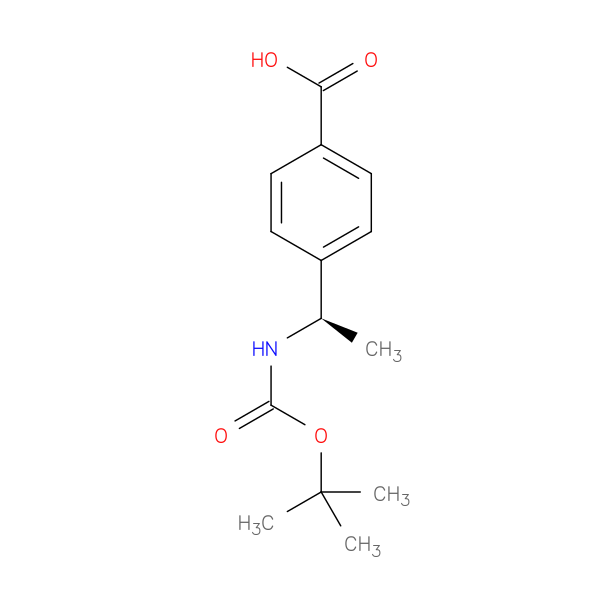 Benzoic acid, 4-[(1R)-1-[[(1,1-dimethylethoxy)carbonyl]amino]ethyl]-