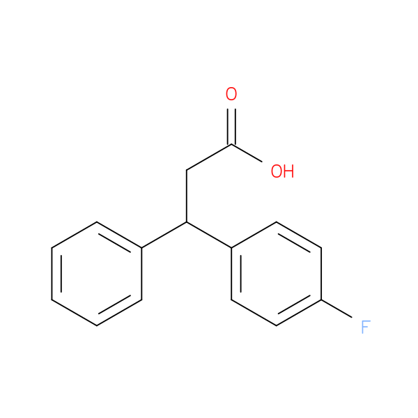3-(4-Fluorophenyl)-3-phenylpropanoic acid