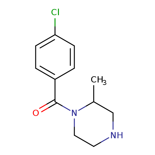 1-(4-chlorobenzoyl)-2-methylpiperazine