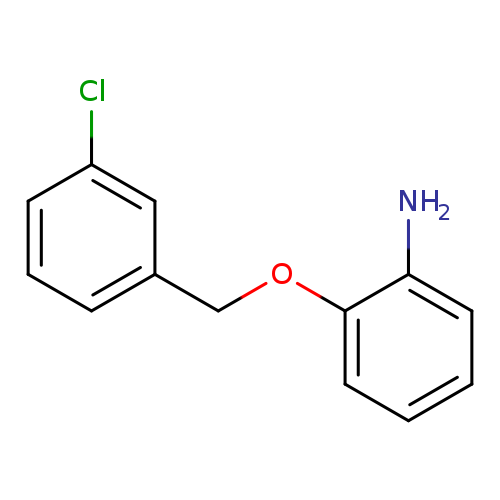 2-[(3-chlorophenyl)methoxy]aniline