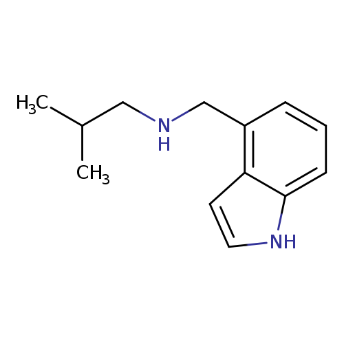 (1H-indol-4-ylmethyl)(2-methylpropyl)amine