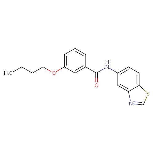 N-(1,3-benzothiazol-5-yl)-3-butoxybenzamide