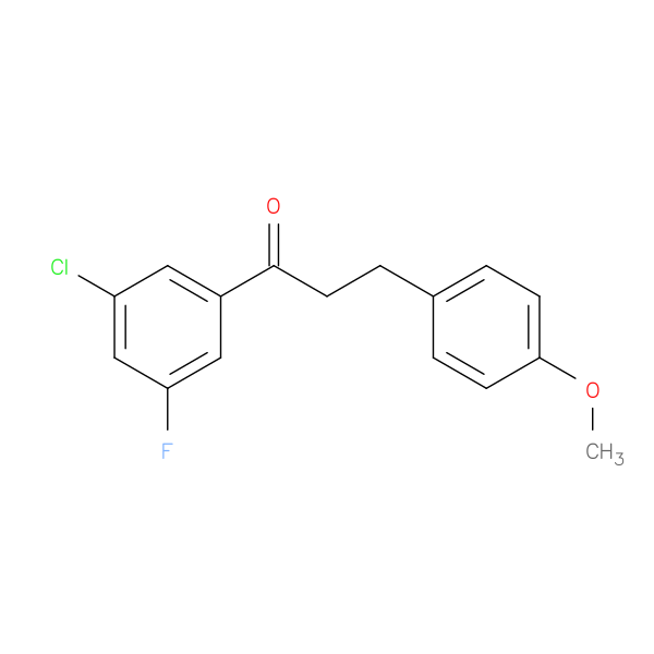 3'-Chloro-5'-fluoro-3-(4-methoxyphenyl)propiophenone