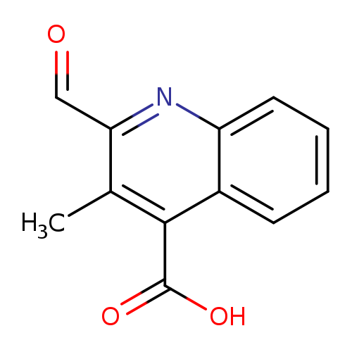 2-formyl-3-methylquinoline-4-carboxylic acid