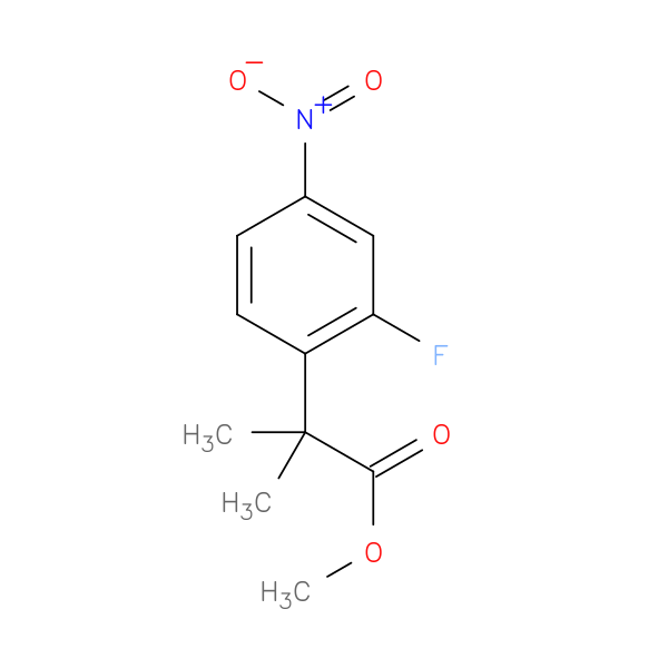 Methyl 2-(2-fluoro-4-nitrophenyl)-2-methylpropanoate