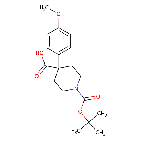 1-Boc-4-(4-Methoxyphenyl)-4-piperidinecarboxylic acid