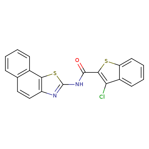 3-chloro-N-{naphtho[2,1-d][1,3]thiazol-2-yl}-1-benzothiophene-2-carboxamide