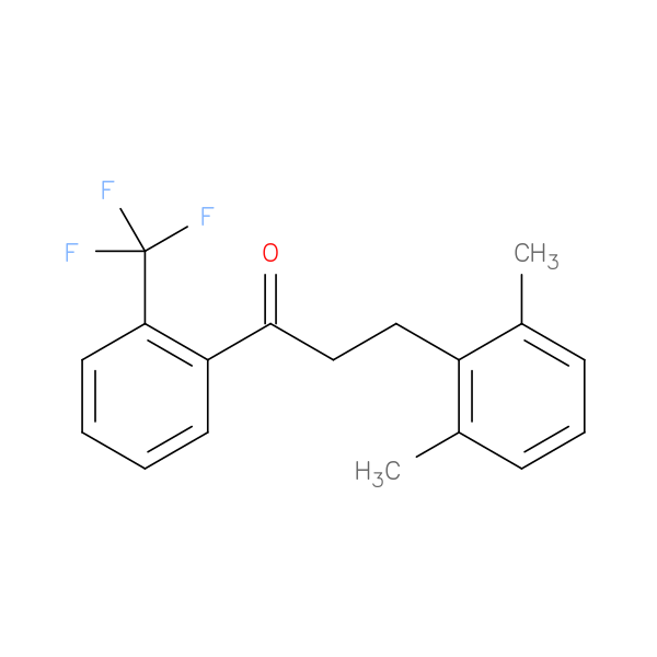 3-(2,6-Dimethylphenyl)-2'-trifluoromethylpropiophenone