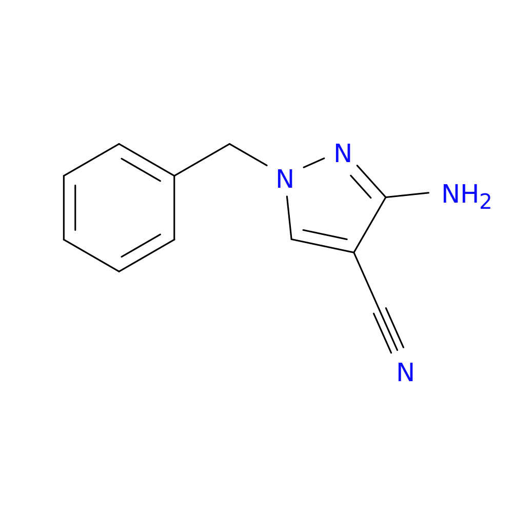 3-Amino-1-benzyl-1H-pyrazole-4-carbonitrile