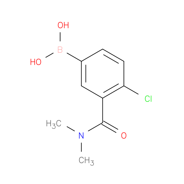 (4-Chloro-3-(dimethylcarbamoyl)phenyl)boronic acid