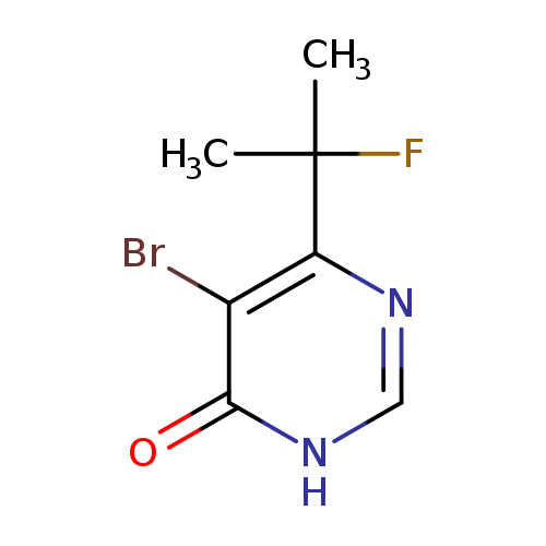 5-BROMO-6-(2-FLUOROPROPAN-2-YL)PYRIMIDIN-4(3H)-ONE