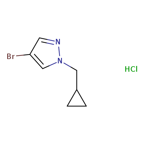 4-Bromo-1-(cyclopropylmethyl)-1h-pyrazole hydrochloride