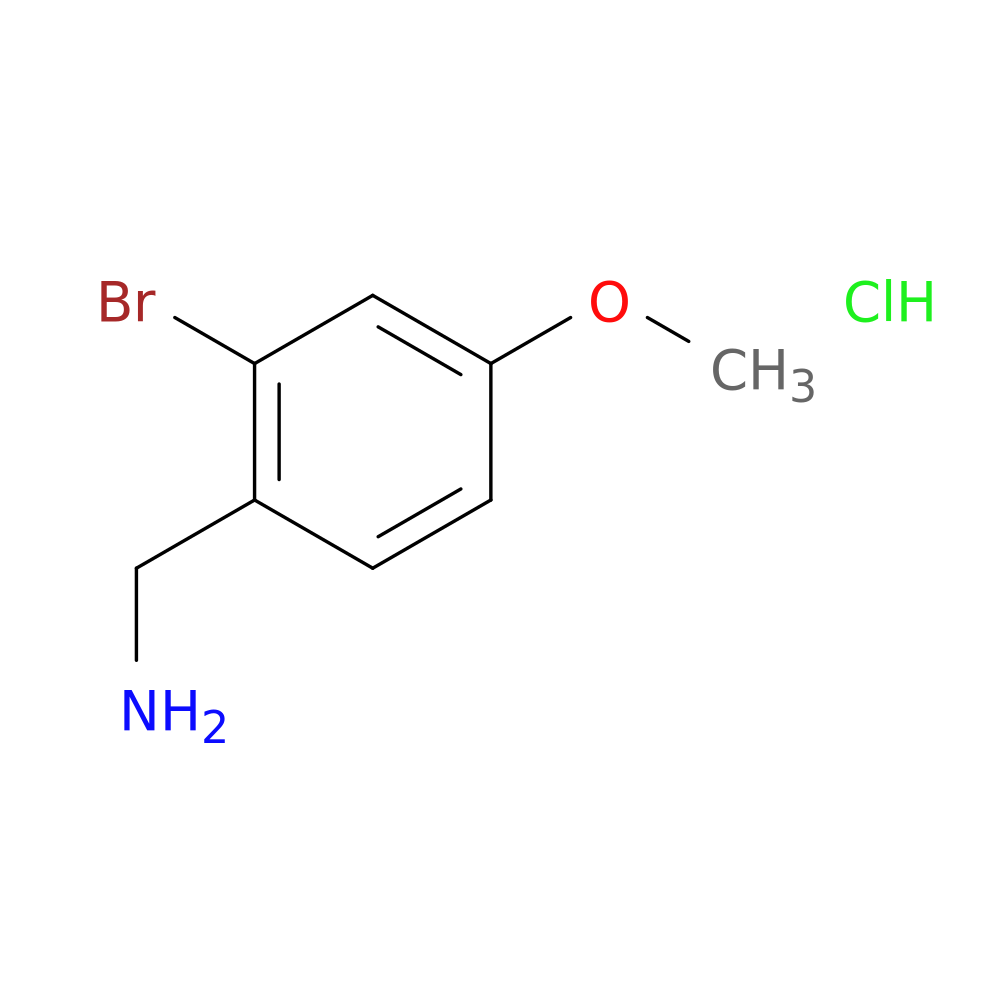 1-(2-bromo-4-methoxyphenyl)methanamine hydrochloride
