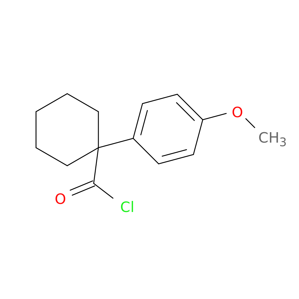 1-(4-Methoxyphenyl)cyclohexanecarbonyl chloride