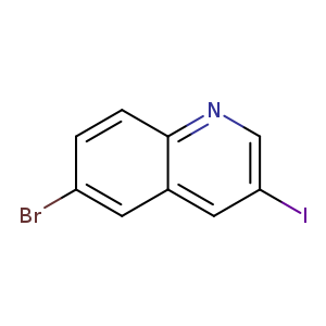 Quinoline, 6-bromo-3-iodo-
