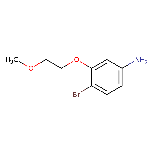 4-Bromo-3-(2-methoxyethoxy)aniline