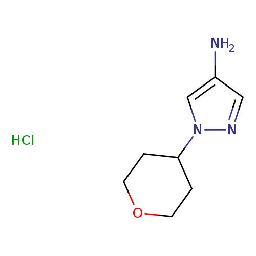 1-(oxan-4-yl)-1H-pyrazol-4-amine hydrochloride