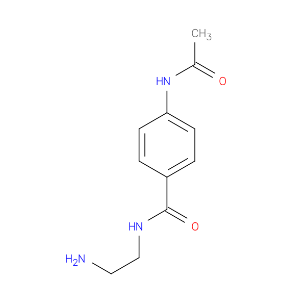 4-(acetylamino)-{N}-(2-aminoethyl)benzamide