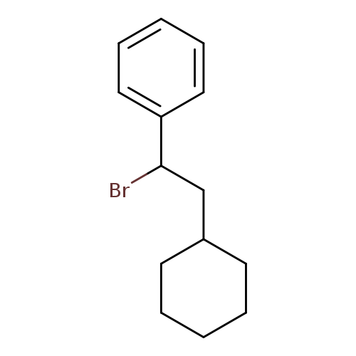 (1-bromo-2-cyclohexylethyl)benzene