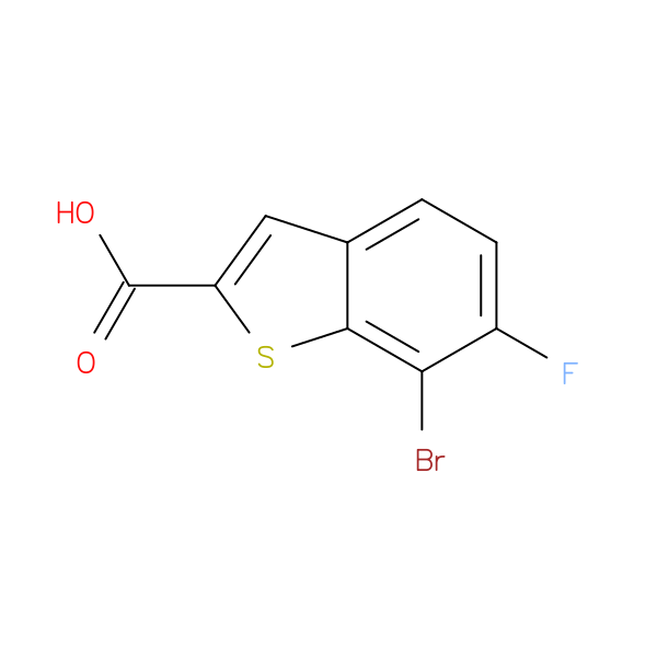 7-Bromo-6-fluorobenzothiophene-2-carboxylic acid