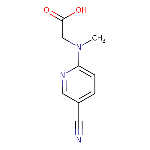 2-[(5-Cyanopyridin-2-yl)(methyl)amino]acetic acid