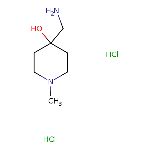 4-(Aminomethyl)-1-methylpiperidin-4-ol dihydrochloride