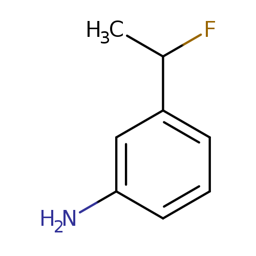 3-(1-fluoroethyl)aniline