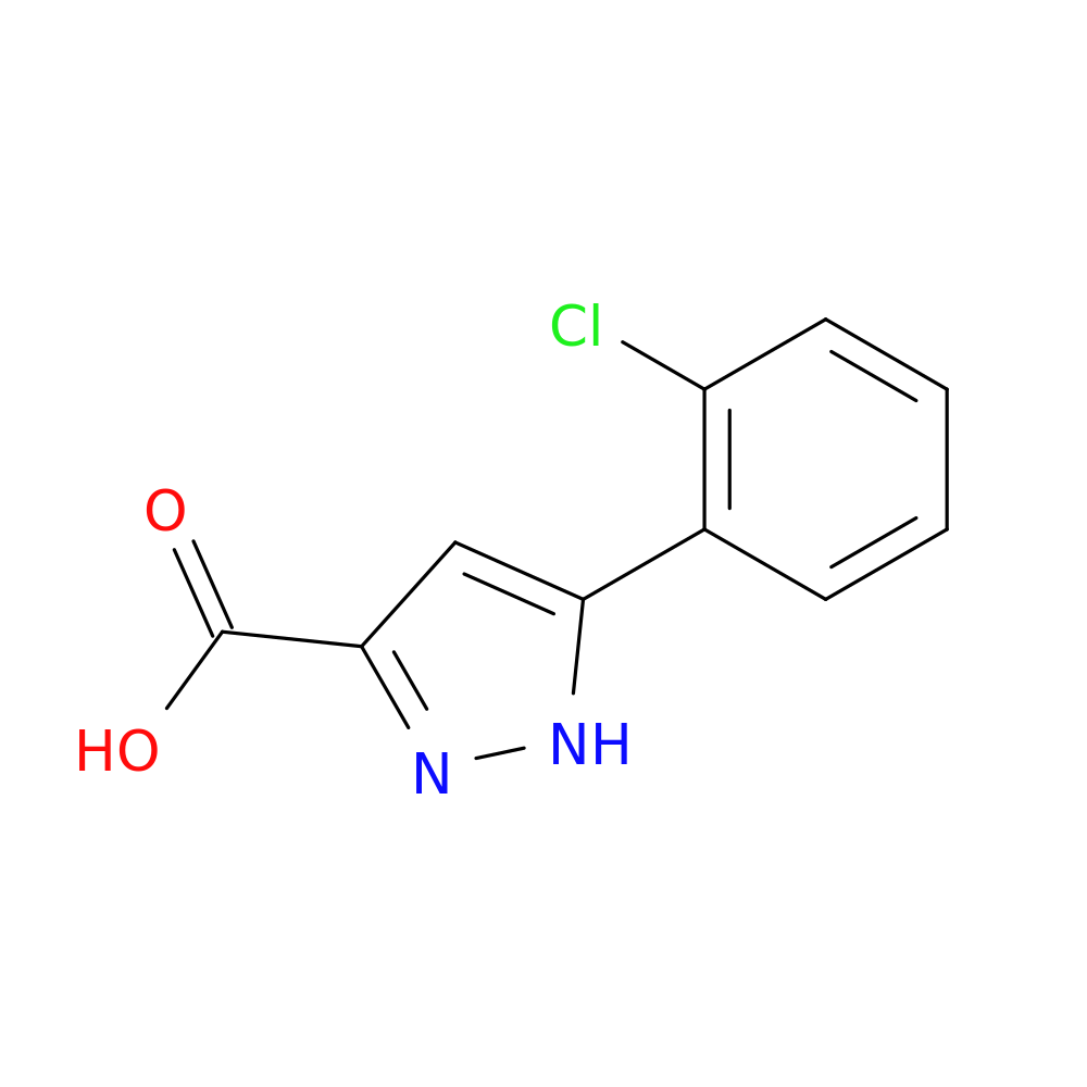 5-(2-Chlorophenyl)-1h-pyrazole-3-carboxylic acid