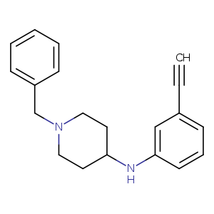1-Benzyl-N-(3-ethynylphenyl)piperidin-4-amine