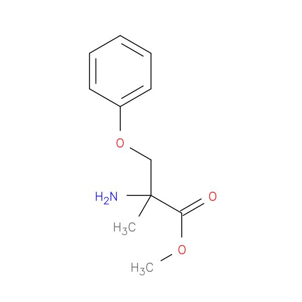 methyl 2-amino-2-methyl-3-phenoxypropanoate