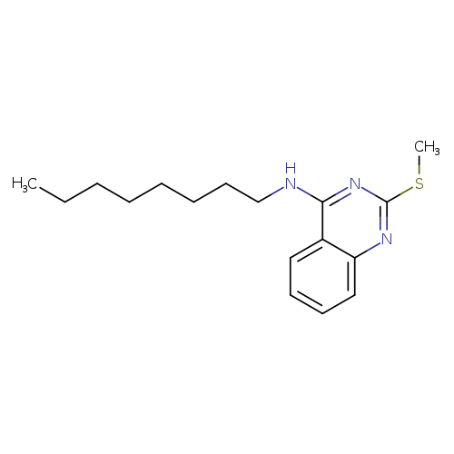 2-(methylsulfanyl)-N-octylquinazolin-4-amine